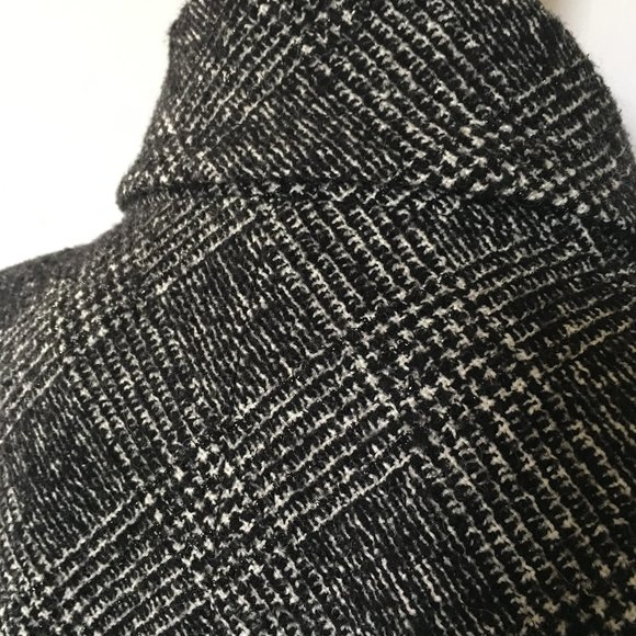 🦋 TALBOTS wool blend blazer, plaid, fully lined, buttons, size 14P - Picture 8 of 12